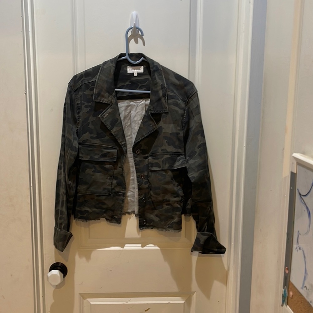 Bella Dahl camouflage light jacket NWOT
